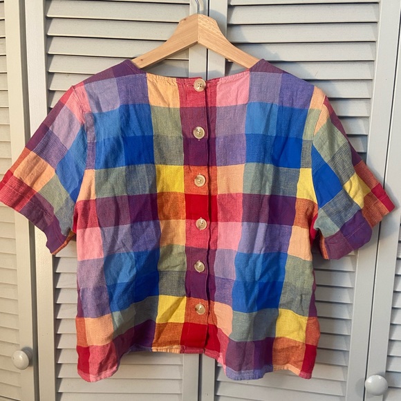 ✨ Madewell Button-back Top - L ✨ - Picture 2 of 2